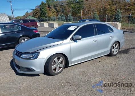 2014 Volkswagen Jetta 2.0L Tdi z USA, uszkodzony, nr VIN 3VWLL7AJ8EM385474